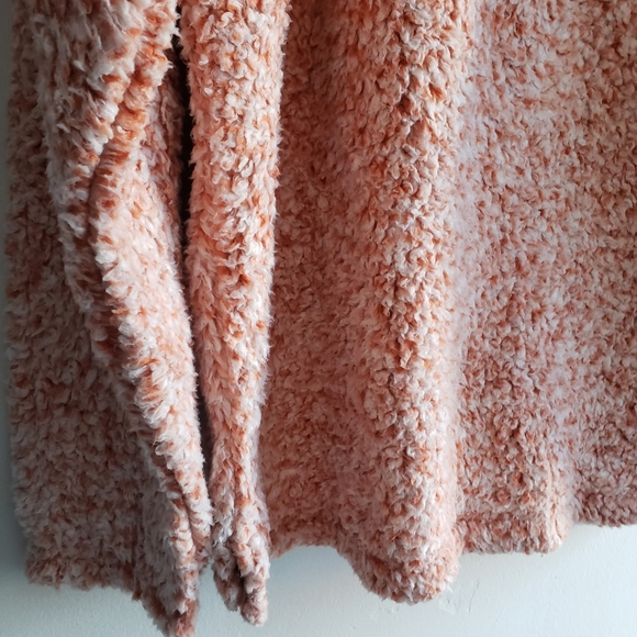 True Grit Frosty TEDDY Tipped 1/4 Zip Up Pullover Medium Men’s Spice Sherpa Cozy - Picture 7 of 10